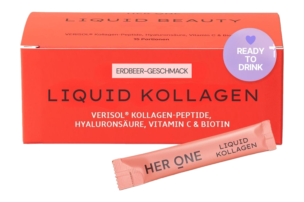 HER ONE LIQUID KOLLAGEN Erdbeere (15 Portionen)
